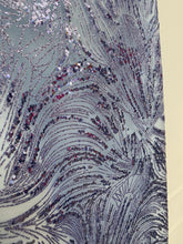 Load image into Gallery viewer, Vestido midi encaje plumbago
