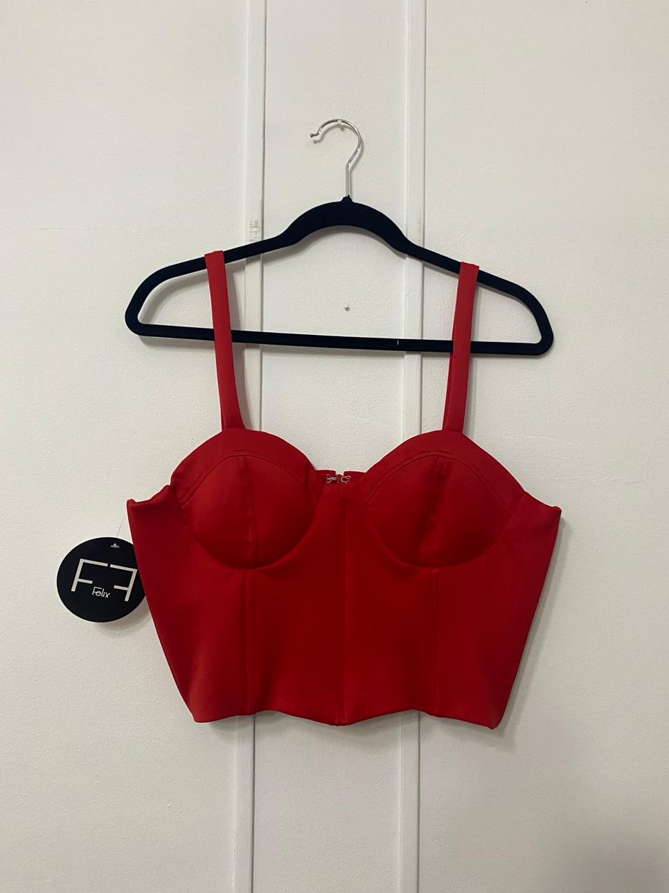 Bralette rojo